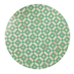Exquisite Bone Inlay Design Tabletop MDF/Ply Stunning Bone Accents Room Decor - Picture 1 of 6