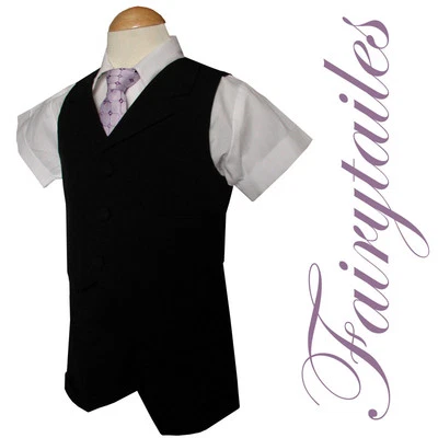 Nuevo conjunto corto negro traje de verano para bebé y niño pequeño Foto 1 de 2