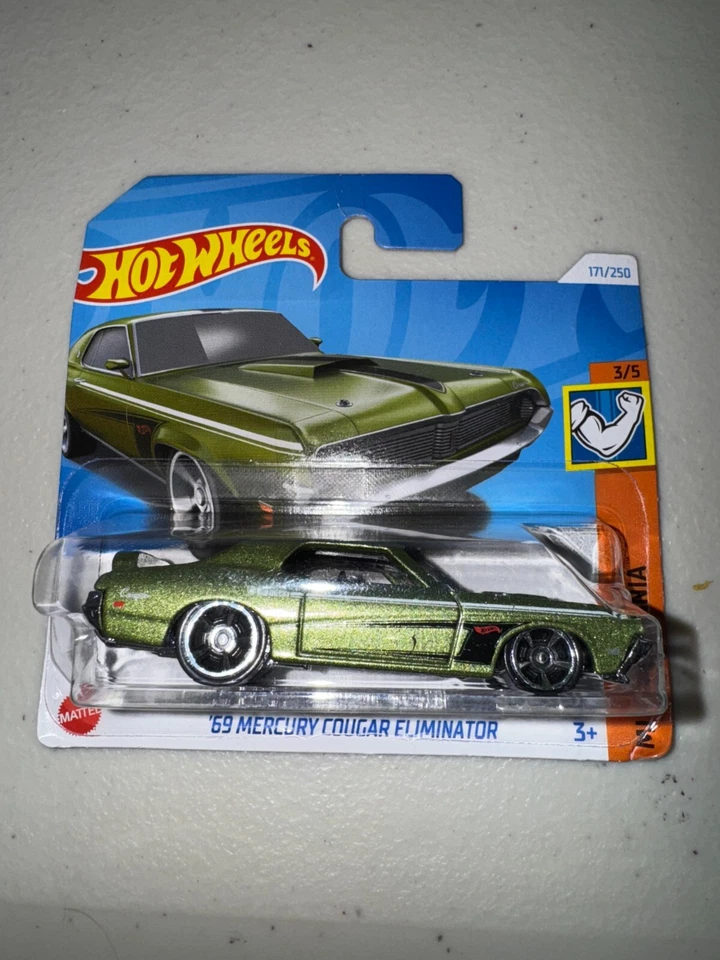Hot Wheels '69 Mercury Cougar Eliminator 171/250 Muscle Mania 3/5 Foto 1 de 1