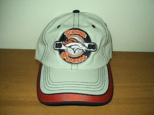 DENVER BRONCOS Est.1960 NEW Raised Embroidered Logo Distressed Style Cap Hat - Picture 1 of 2