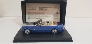 1/43 MINICHAMPS. ROLLS ROYCE PHANTOM DROPHEAD COUPE BLUE. - Foto 1 di 12