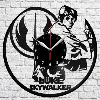 Reloj de Pared Disco Vinilo Star Wars Arte Decoración Regalo Original 12"" 30cm 2565 Foto 1 de 4