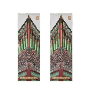 Korean Palace Design Bleistift Set 8 Stck. x 2 Set Unikat Design Traditionelles Geschenk - Bild 1 von 9
