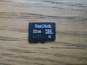 SanDisk 32GB Micro SD Card - Memory Card for Mobile Phone, Digi Cam - Zdjęcie 1 z 1