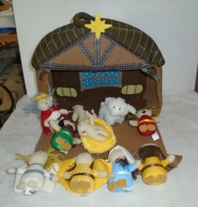  Childrens Nativity Set ~Very Cute - Picture 1 of 4