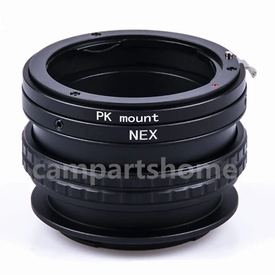 Pentax K PK Lens to Sony NEX E Adjustable Macro Focus Helicoid Tube Adapter NEX7 - Image 1 of 3