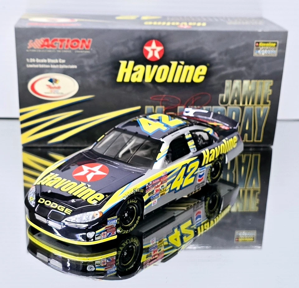 #42 Jamie McMurray 2003 Rookie of The Year Action NASCAR 1/24 Diecast Havoline