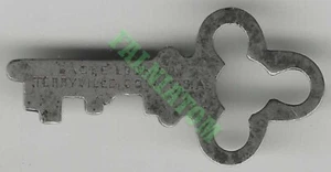 Vintage Eagle Lock Flat Key -  Approx 1.5" Long - Picture 1 of 1