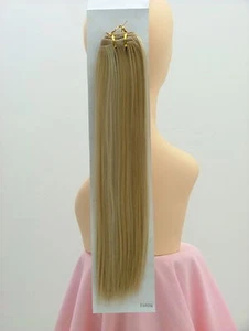 CLIP-IN HAIR EXTENSIONS   Golden Blonde/Bleach Blonde   #24H613    CL4 - Picture 1 of 4