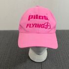 Pilot Flying J Baseball Hat Womens Adjustable Pink Strapback Cap Classic Teaze