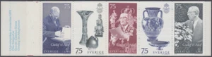 SWEDEN SC #985a CPL MNH BOOKLET of 5 - KING GUSTAV and CHINESE OBJECTS - Picture 1 of 1