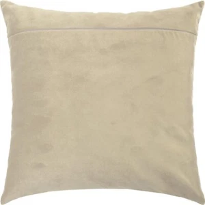 Respaldo de almohada con cremallera oculta, café au lait - Imagen 1 de 2
