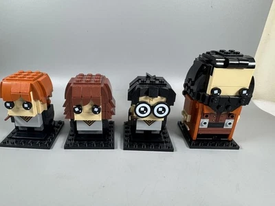 LEGO BrickHeadz Harry Potter Lot – Hagrid 4”, Harry Ron Hermione 2.5” - Image 1 of 4