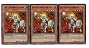 Yugioh - 3X Jain, Lichtverpflichteter Paladin - Common - 1. Auflage - SDDC-DE020 - NM - Bild 1 von 1