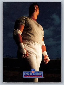 Tarjeta de fútbol americano 1991 Pro Line Portraits - Matt Millen #168 Washington Redskins NFL - Imagen 1 de 2