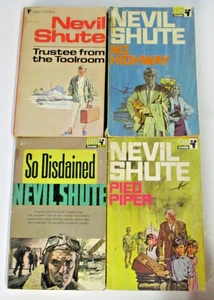 4 x Nevil Shute Pan Books - Trustee Toolroom/No Highway/So Disdained/Pied Piper - Picture 1 of 14