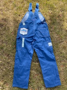Big Smith Denim Bib Overalls Workwear Carpenter Mens Size 40 x 32 NWT NEW - Picture 1 of 19
