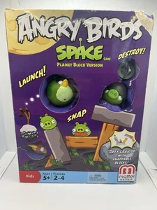Mattel Angry Birds Space Game Planet Block Versión 2012 Juego Completo - Imagen 1 de 11
