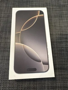 Apple iPhone 16 Pro Max Blanc Titane 256 Go Boîte vide uniquement - Photo 1 sur 3