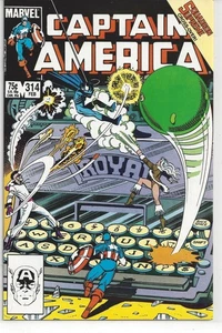 Captain America 314 Paul Neary Cover - Picture 1 of 1
