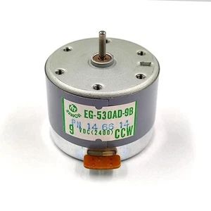 Mabuchi EG-530AD-9B DC 9V 2400RPM CCW Capstan Tape Deck Audio Grabadora Motor Hágalo Usted Mismo - Imagen 1 de 6