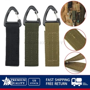 NUEVO MOLLE Correas Mosquetón Táctico Exterior Mochila Cinturón Hebilla Gancho - Imagen 1 de 13