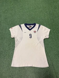 Vintage Y2K Mia Hamm USA Soccer Nike Shirt Youth Size XL White L Jersey MARKED - Picture 1 of 18