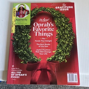 Oprah Magazine: Oprah’s Favorite Things Issue Winter 2021 The Gratitude Issue - Picture 1 of 12