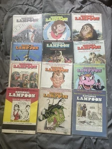 Vintage NATIONAL LAMPOON MAGAZINE - 1971 Complete Year - Picture 1 of 5