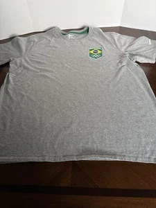 Nike Brasil XXL Short Sleeve Multi-Colored Athletic Cut T-Shirt Pre-Owned - Picture 1 of 9
