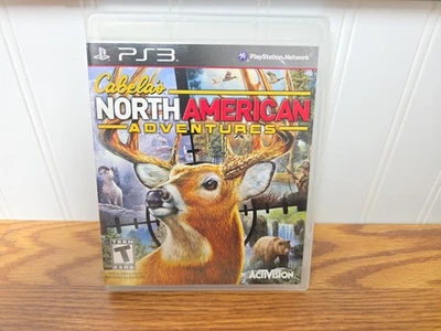 Cabela's North American Adventures Sony PlayStation 3 PS3 CIB Tested Refurbished - Image 1 of 4