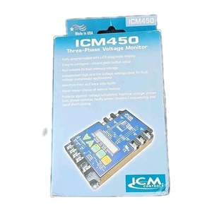 ICM450C - 3 PHASEN LINE VOLTAGE MONITOR - BRANDNEU IN VERPACKUNG ICM - Bild 1 von 4