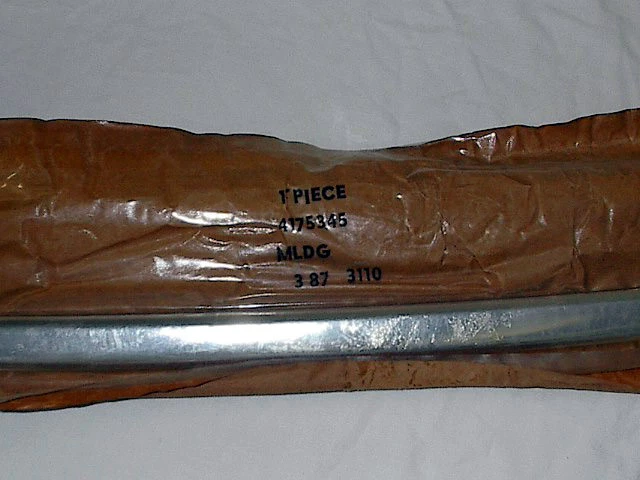 NOS MoPar 1980-1983 Chrysler Cordoba Dodge Mirada WINSHIELD LH SIDE CHROME TRIM - Image 1 of 1