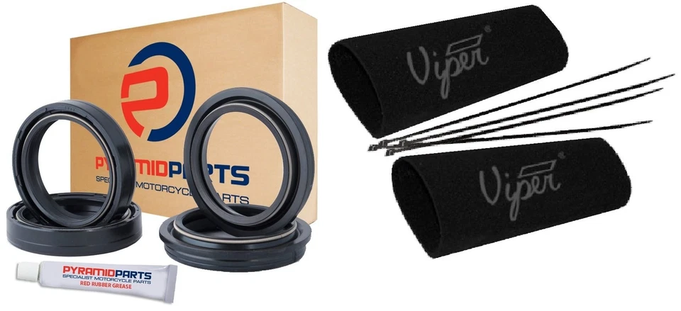 Fork Seals Dust Seals & Viper Seal Savers for KTM 200 EXC EXC200 2000 — 第 1/1 张图片