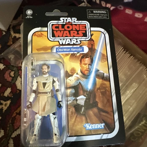 Starbwars Vintage Collection GENERAL OBI-WAN KENOBI VC103 W Clamshell Cover