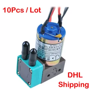 10Pcs DC 24V, 3W, 100-200ml/min JYY(B)-Y-10-1 Micro Diaphragm Pump Ink Pump - Picture 1 of 8