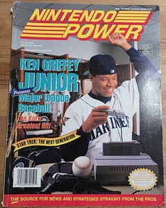Nintendo Power Volume 59 Ken Griffey Junior Baseball mit Poster & Karten - Bild 1 von 3