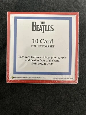THE BEATLES CARD COLLECTOR SET FACTORY SEALED.  2010 - Image 1 of 2