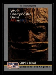 Juego profesional de boletos para el Super Bowl 1991 #1 Super Bowl I (EX)(FTB) - Imagen 1 de 2