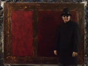  Mark Rothko style Professional Painting 81” X 62”(6ft 9in)Abstract Modern - Picture 1 of 16
