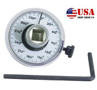 1/2" Drive Torque Angle Gauge Meter Angle Measurer Torque Wrench 360° Rotation 