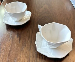 Rare Umbra "Shatter" Geometric Cup And Saucer Set Designed by William Harvey - Picture 1 of 14