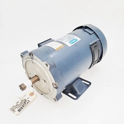 Leeson Direct Current Permanent Magnet 1/2 HP Motor C4D17FK1J - Image 1 of 4
