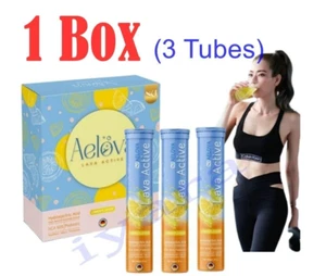 3 Tubes AELOVA Dietary Supplement Tablets Weight Control Effervescent Tighten - Picture 1 of 9