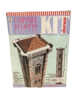 Domus Kit Campanile di Giotto Firenze Paper Architectural Model Brand New - Picture 1 of 7