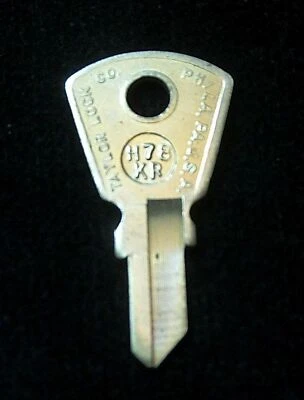 H78KR Harley Davidson FORK LOCK KEY Italian 1961-1978 (no 1973) MLS Rapido M65 - Image 1 of 3