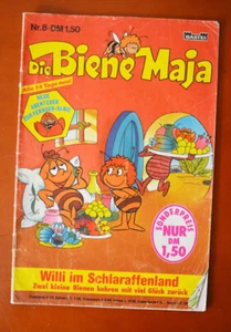 Die BIENE MAJA  Comic Heft ,Nr.8 /1991 ,Zeitschrift Bastei-Verl Waldemar Bonsels - Bild 1 von 1
