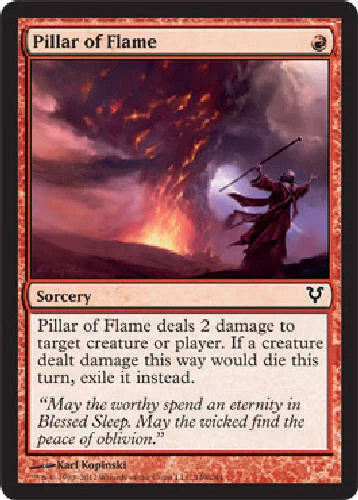 PILLAR OF FLAME Avacyn Restored MTG Magic the Gathering Cards DJMagic - Image 1 of 1