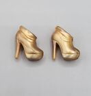 MGA NOVI STARS DOLL SHOES ALIE LECTRIC GOLD BOOTIES HEELS ONLY REPLACEMENT CUTE