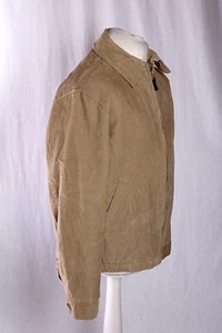Marks & Spencer Vintage Cord Bomber Jacket Coat Classic Corduroy Beige Men's M - Picture 1 of 11